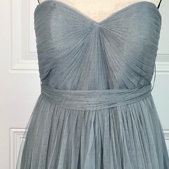 Jenny Yoo Collection Women's Column Dress Size 8 Annabelle Convertible Tulle - Picture 5 of 16